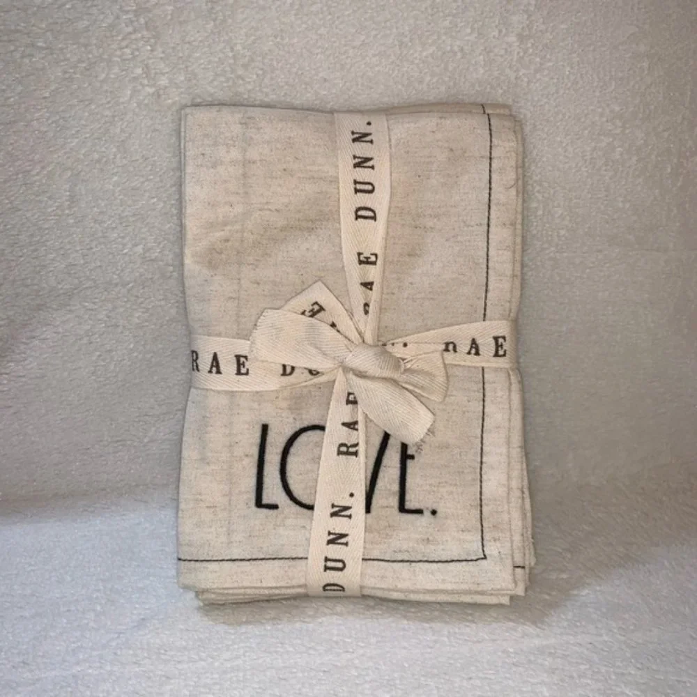 Rae Dunn Embroidered Napkins